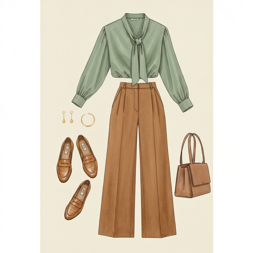 Workday look — editorial illustration